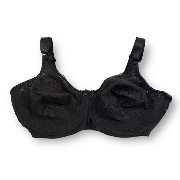 Bali Lace Sheer Desire Embroidery Cups Size 40DD - Picture 1 of 7